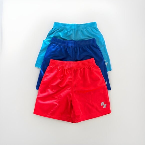 THE CHILDREN'S PLACE Sport Set Of 3 Sporty Shorts Polyester Size 4T Gym School - Picture 1 of 12
